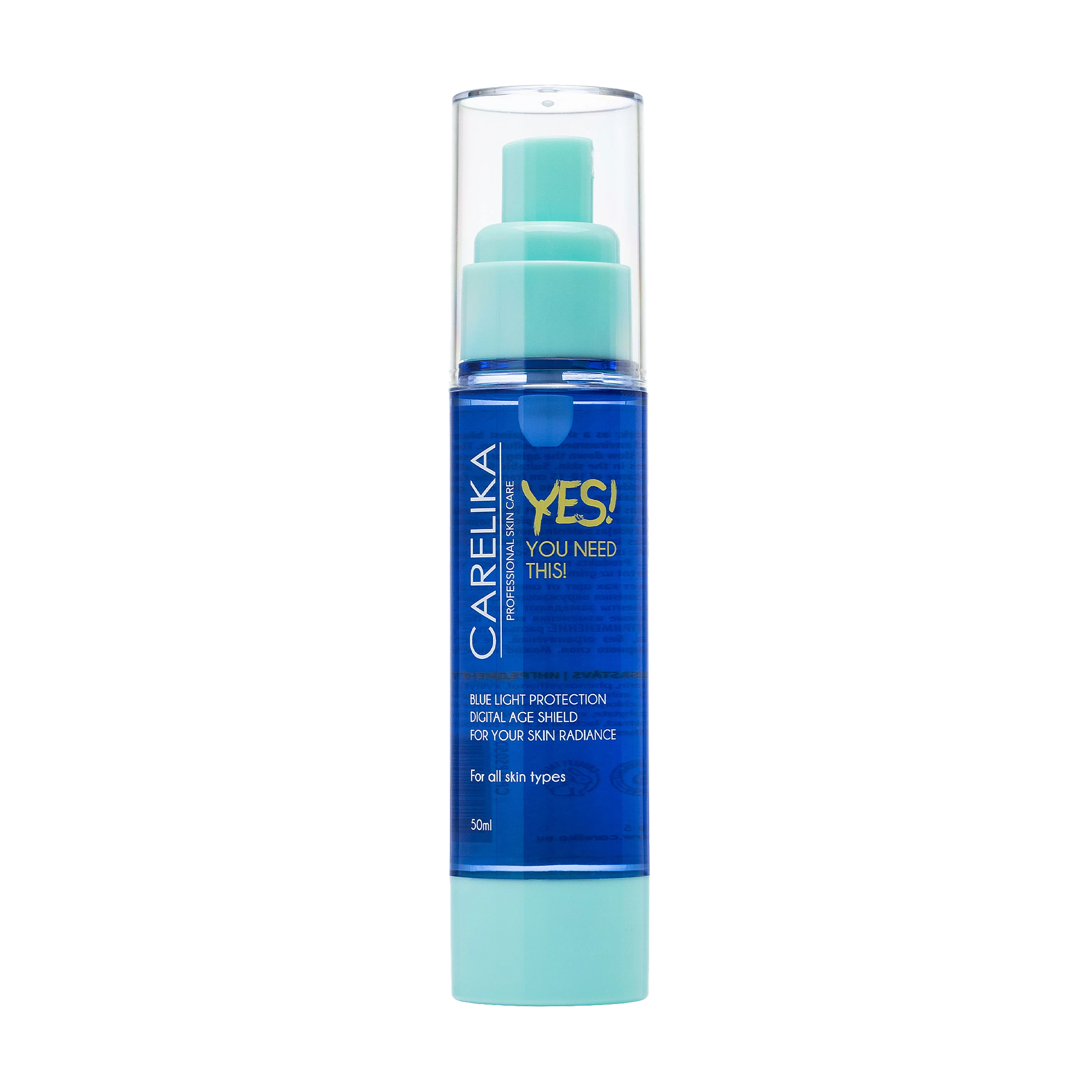 Спрей для обличчя Carelika Blue Light Protection Spray проти синього світла, 50 мл