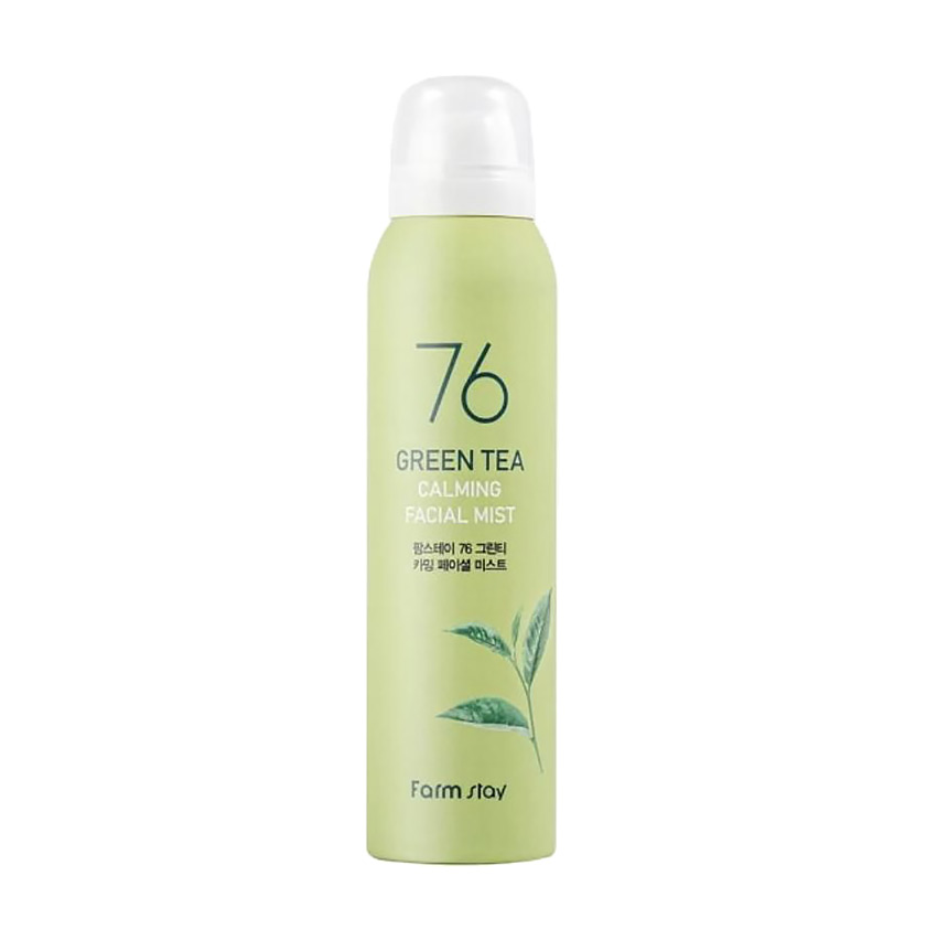 Спрей для обличчя FarmStay 76 Green Tea Calming Facial Mist із зеленим чаєм, 120 мл