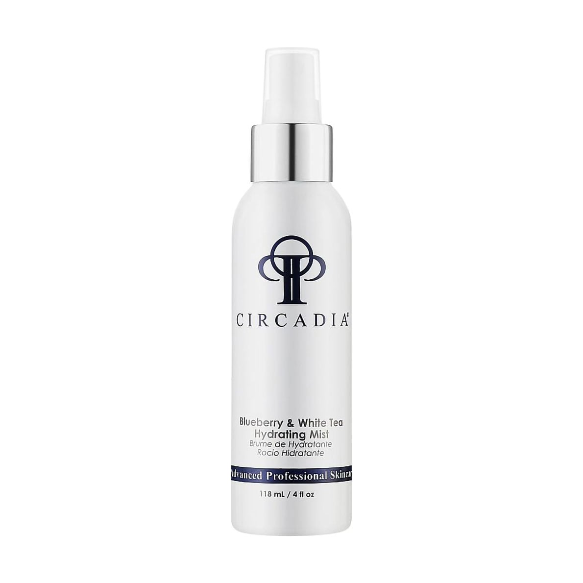 Зволожувальний спрей для обличчя Circadia Blueberry &amp; White Tea Hydrating Mist Чорниця та білий чай, 118 мл